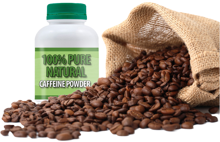 Pure Natural Caffeine Anhydrous Powder